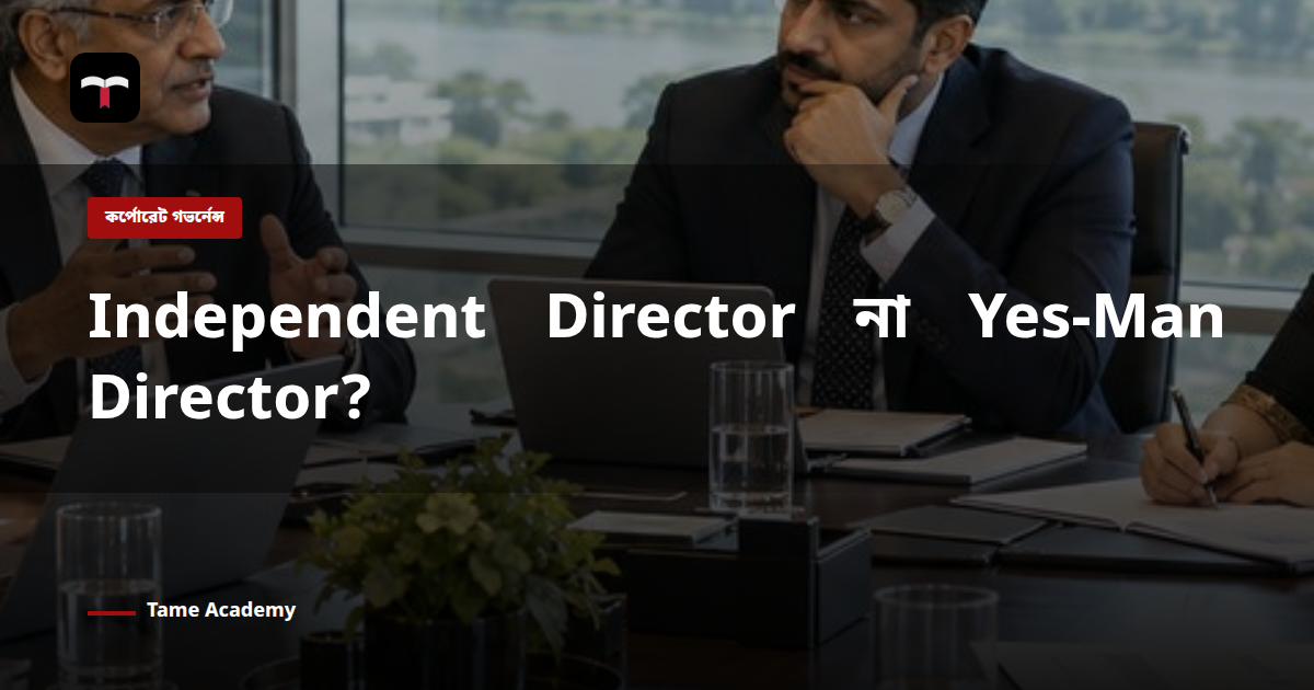 Independent Director না Yes-Man Director?